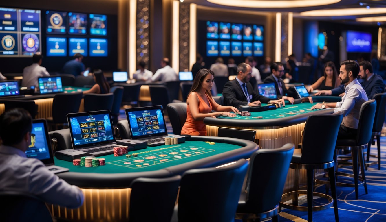 Live Games Casino Online Dengan Meja Aktif Dan Interaksi Real-Time Untuk Pengalaman Bermain Lebih Seru